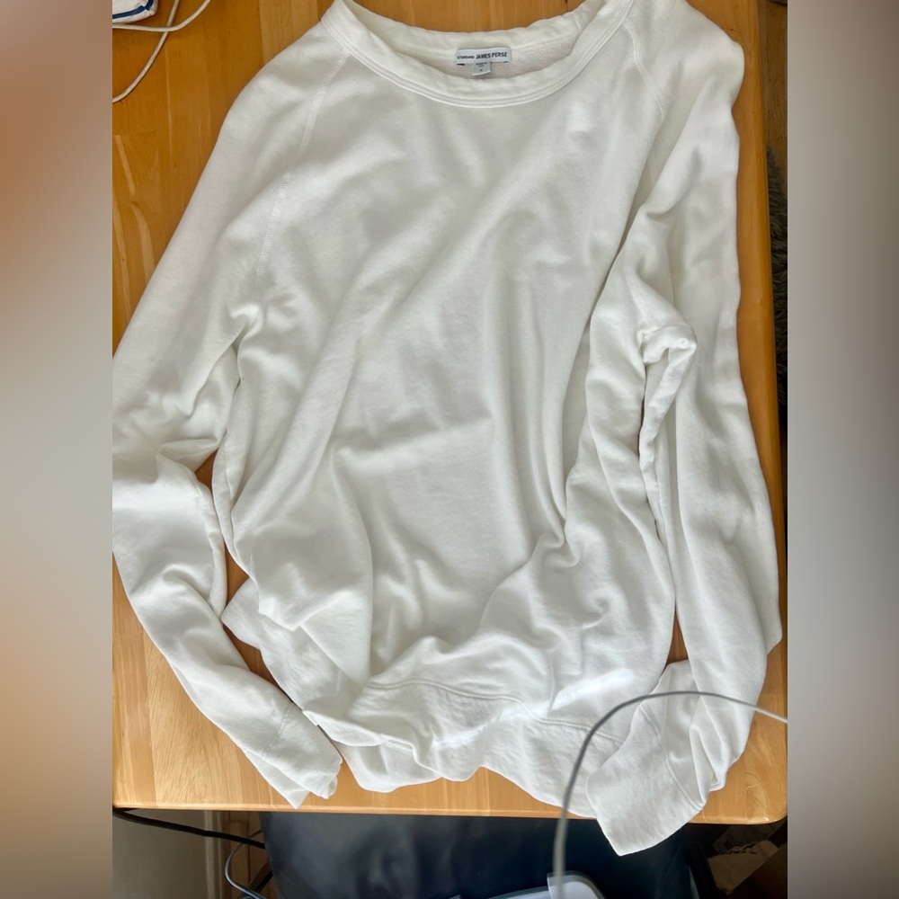 James Perse Sweatshirt M - Picture 2 of 5